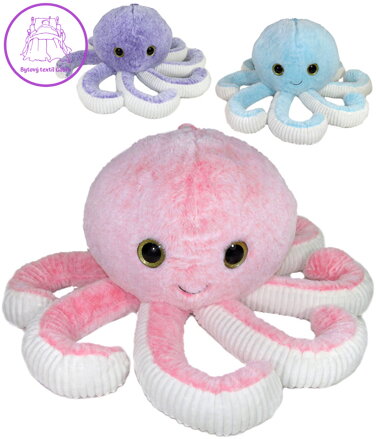 PLYŠ Chobotnička baby 25cm 3 barvy *PLYŠOVÉ HRAČKY*