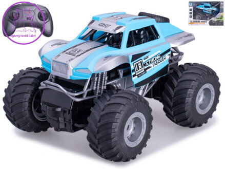 RC Auto terénní velká kola na vysílačku 2,4GHz na baterie 2 barvy