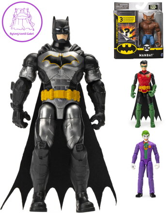 SPIN MASTER Batman akční hrdina figurka s překvapením 7 druhů plast