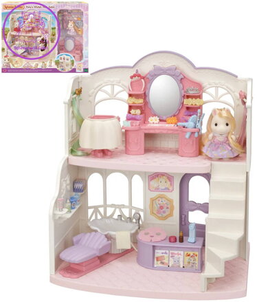 Sylvanian Families Kadeřnický salon pro poníky herní set s poníkem Sally a doplňky