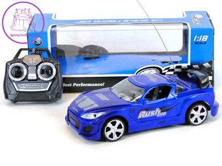 RC Auto sportovní závodní 1:18 na vysílačku 27MHz na baterie