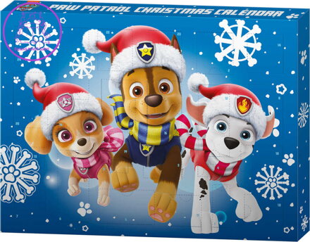 Adventní kalendář Tlapková Patrola (Paw Patrol) dětská kosmetika s doplňky