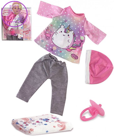 ZAPF BABY BORN Panenka starší sestřička blondýnka 43cm set s doplňky