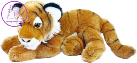 PLYŠ Tygr ležící 40cm exkluzivní kolekce *PLYŠOVÉ HRAČKY*