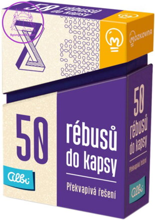 ALBI Mozkovna 50 rébusů do kapsy Překvapivá řešení