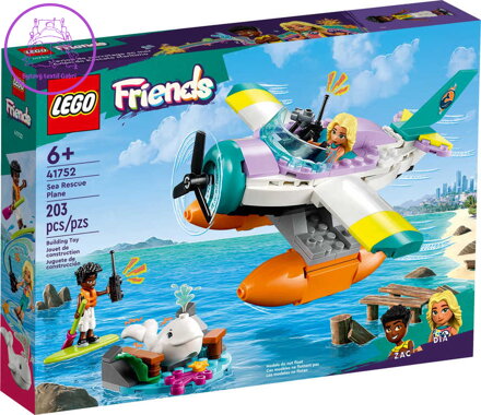 LEGO FRIENDS Záchranářský hydroplán 41752 STAVEBNICE