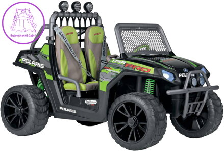 PEG PÉREGO Polaris RZR Pro Green Shadow 840W 24V terénní ELEKTRICKÉ VOZÍTKO