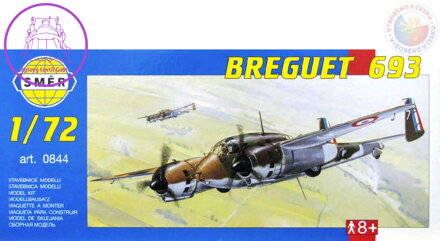 SMĚR Model letadlo Breguet 693 1:72 (stavebnice letadla)