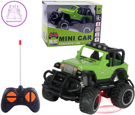 RC Auto terénní off-road na vysílačku na baterie 1:43 Světlo