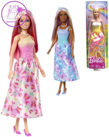 MATTEL BRB Panenka Barbie pohádková princezna 4 druhy