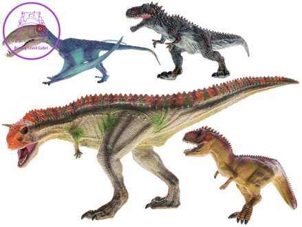 Zvířátko dinosaurus Zoolandia 24-30cm pravěký ještěr 4 druhy plast