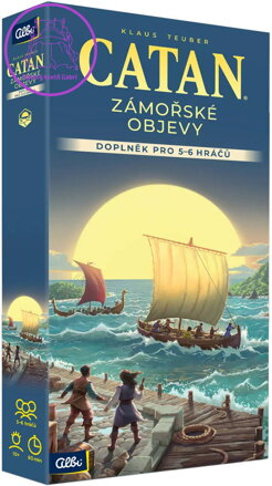 ALBI HRA Catan: Zámořské objevy 5-6 hráčů (2025) *SPOLEČENSKÉ HRY*