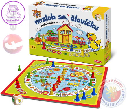 EFKO Hra ČLOVÍČKU NEZLOB SE *SPOLEČENSKÉ HRY*