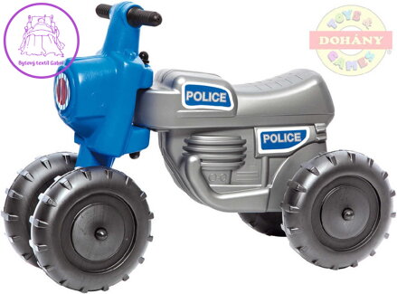 MAD Odrážedlo dětské odstrkovadlo CROSS plastová motorka Policie