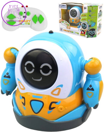 RC Robot Roll programovatelný na vysílačku na baterie Světlo Zvuk
