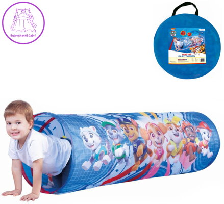 JOHN Tunel baby prolézací Pop Up Tlapková Patrola 145x50cm