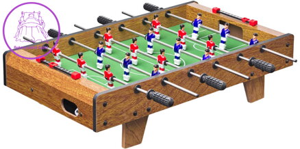 POPULAR DŘEVO Hra stolní fotbal s ukazatelem skóre *SPOLEČENSKÉ HRY*