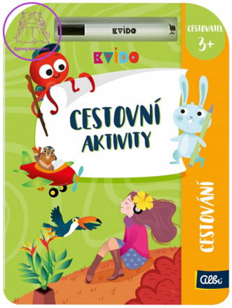 ALBI Kvído Cestovní aktivity Cestování tématický sešit s mazatelným fixem