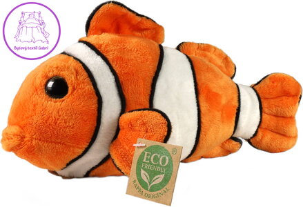 PLYŠ Ryba klaun očkatý 25cm Eco-Friendly *PLYŠOVÉ HRAČKY*