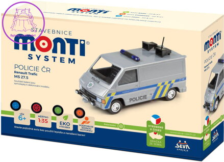 SEVA Monti System 27.5 Auto Policie ČR Renault Trafic MS27.5 0102-27.5