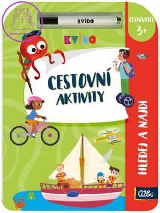 ALBI Kvído Cestovní aktivity Hledej a najdi tématický sešit s mazatelným fixem