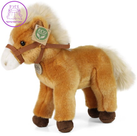 PLYŠ Kůň hnědý stojící 30cm Eco-Friendly *PLYŠOVÉ HRAČKY*