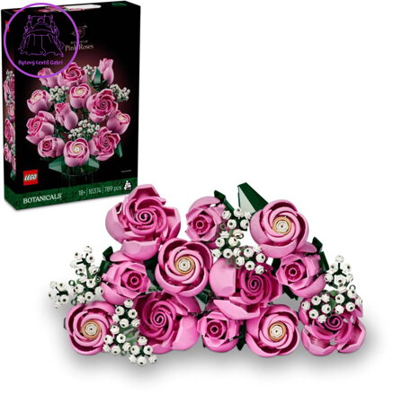 LEGO BOTANICALS Kytice růžových růží 10374 STAVEBNICE