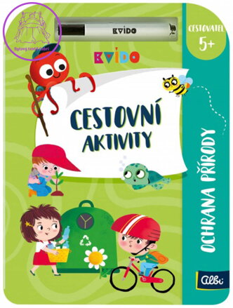 ALBI Kvído Cestovní aktivity Ochrana přírody tématický sešit s mazatelným fixem