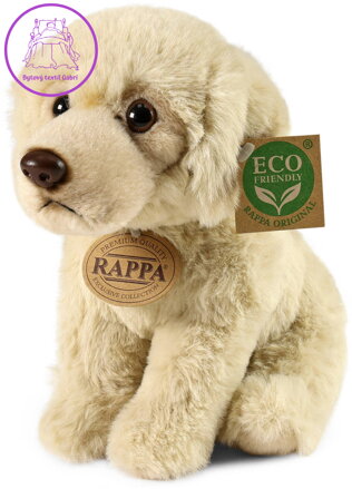 PLYŠ Pes pyrenejský horský 23cm sedící Soft *PLYŠOVÉ HRAČKY*