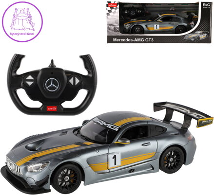 RASTAR RC Auto závodní Mercedes AMG GT3 na vysílačku 2,4GHz na baterie