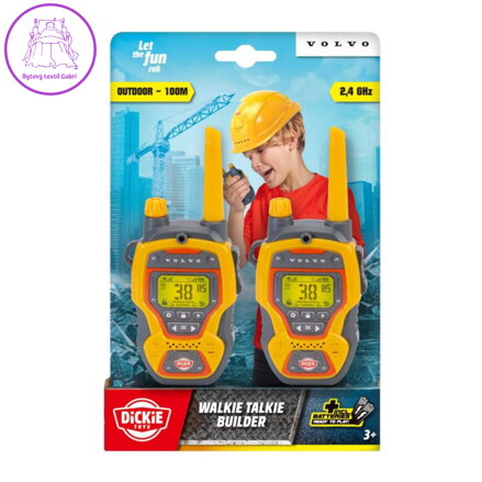 DICKIE Vysílačky Walkie Talkie Constructor