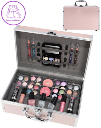 ZMILE COSMETICS Kosmetický kufřík Eye-Catcher růžový šminky