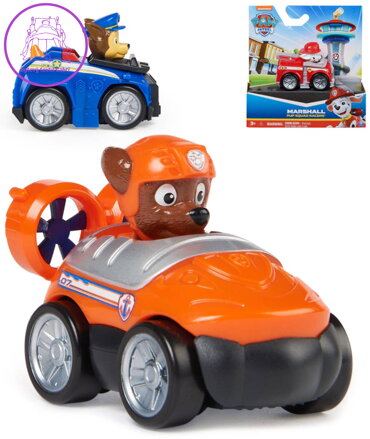 SPIN MASTER Tlapková patrola mini autíčko s figurkou 6 druhů plast