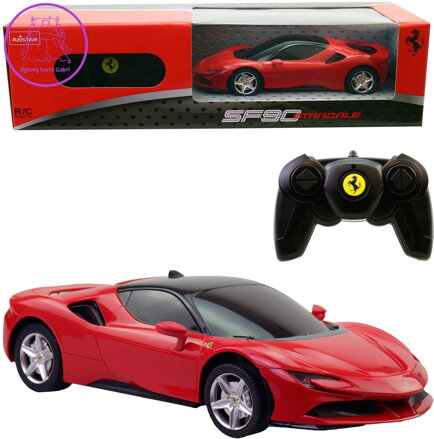 RC Auto sportovní Ferrari SF90 Stradale na vysílačku na baterie