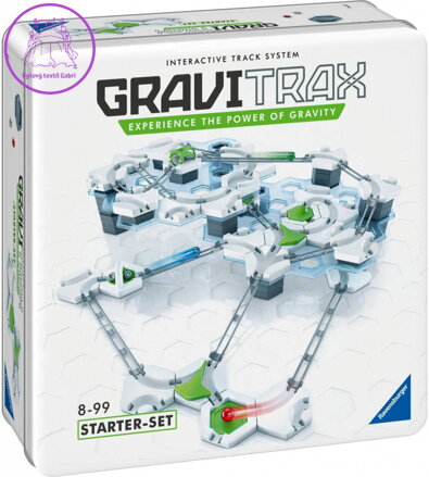 RAVENSBURGER Stavebnice GraviTrax Startovací sada koulodráha Metal Box