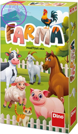 DINO Hra Farma cestovní paměťová *SPOLEČENSKÉ HRY*