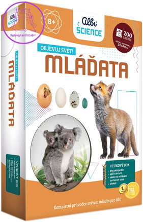ALBI Science Objevuj svět! Mláďata výukový box s aktivitami