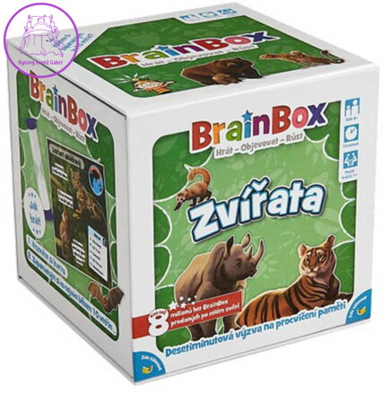 ADC BRAINBOX HRA Zvířata *SPOLEČENSKÉ HRY*