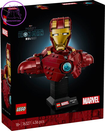 LEGO MARVEL Busta Iron Man MK4 76327 STAVEBNICE