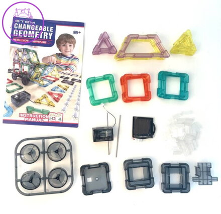 Stavebnice solární napájení 62dílků