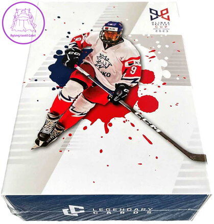 LEGENDARY CARDS HLINKA/GRETZKY CUP 2023 U18 Sběratelské karty 84ks