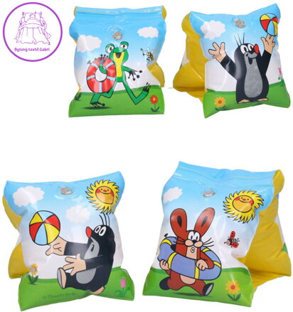KRTEK (Krteček) Dětské nafukovací rukávky 23x15cm křidélka do vody