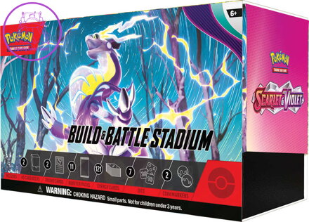 ADC Pokémon TCG SV01 Scarlet & Violet Build & Battle Stadium velký herní set