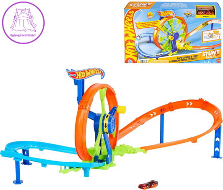 MATTEL HOT WHEELS Řetězový náraz set akční dráha s autíčkem