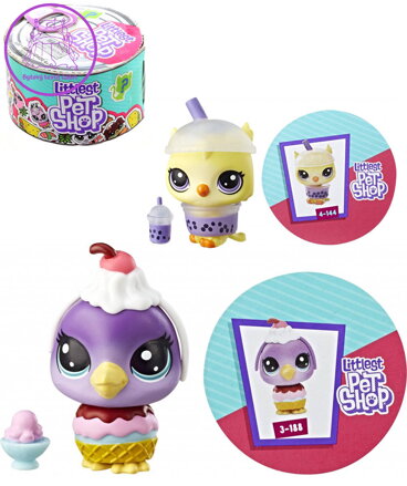 HASBRO LPS Hladová zvířátka Littlest Pet Shop konzerva s překvapením