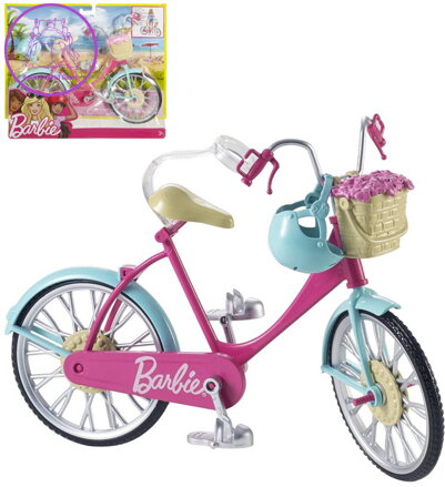 MATTEL BRB Kolo pro panenku Barbie herní set s helmou a doplňky