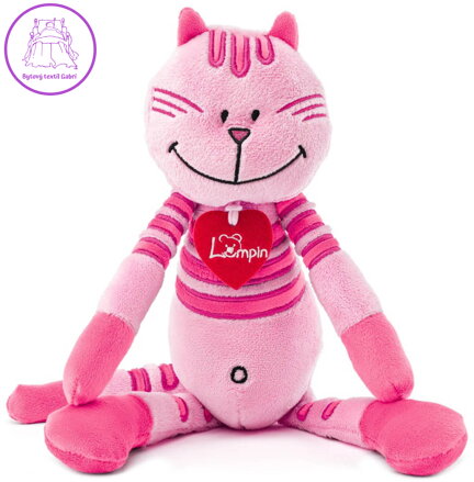 LUMPIN PLYŠ Kočka Rosalie 38cm růžová střední *PLYŠOVÉ HRAČKY*