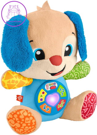 FISHER PRICE Baby mluvicí pejsek interaktivní na baterie Světlo Zvuk