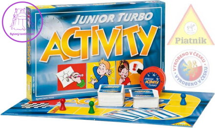 PIATNIK Hra ACTIVITY Junior turbo *SPOLEČENSKÉ HRY*