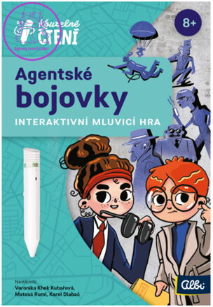 ALBI Kouzelné čtení Hra interaktivní Agentské bojovky